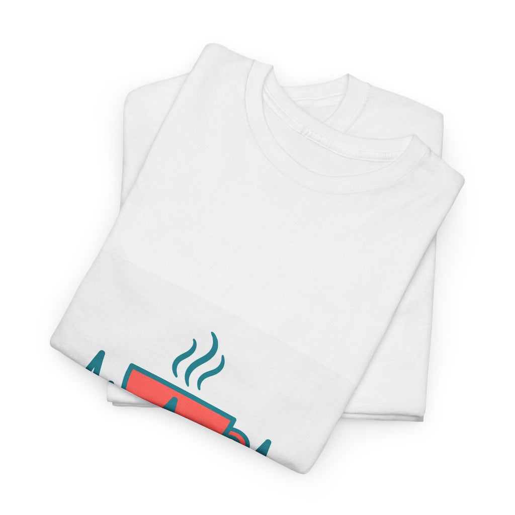 Nurse Life t-shirt - coffee cup and EKG heartbeat design - additional product view 3