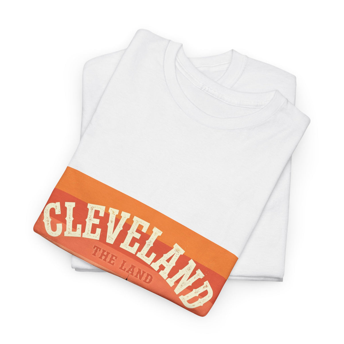 Cleveland The Land retro sunset t-shirt - additional product view 3