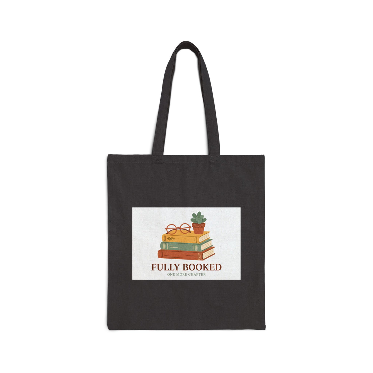 Fully Booked 'One More Chapter' cotton canvas tote bag - additional product view 1