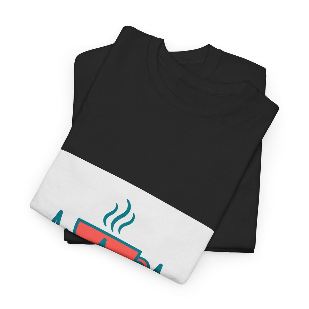 Nurse Life t-shirt - coffee cup and EKG heartbeat design - additional product view 6